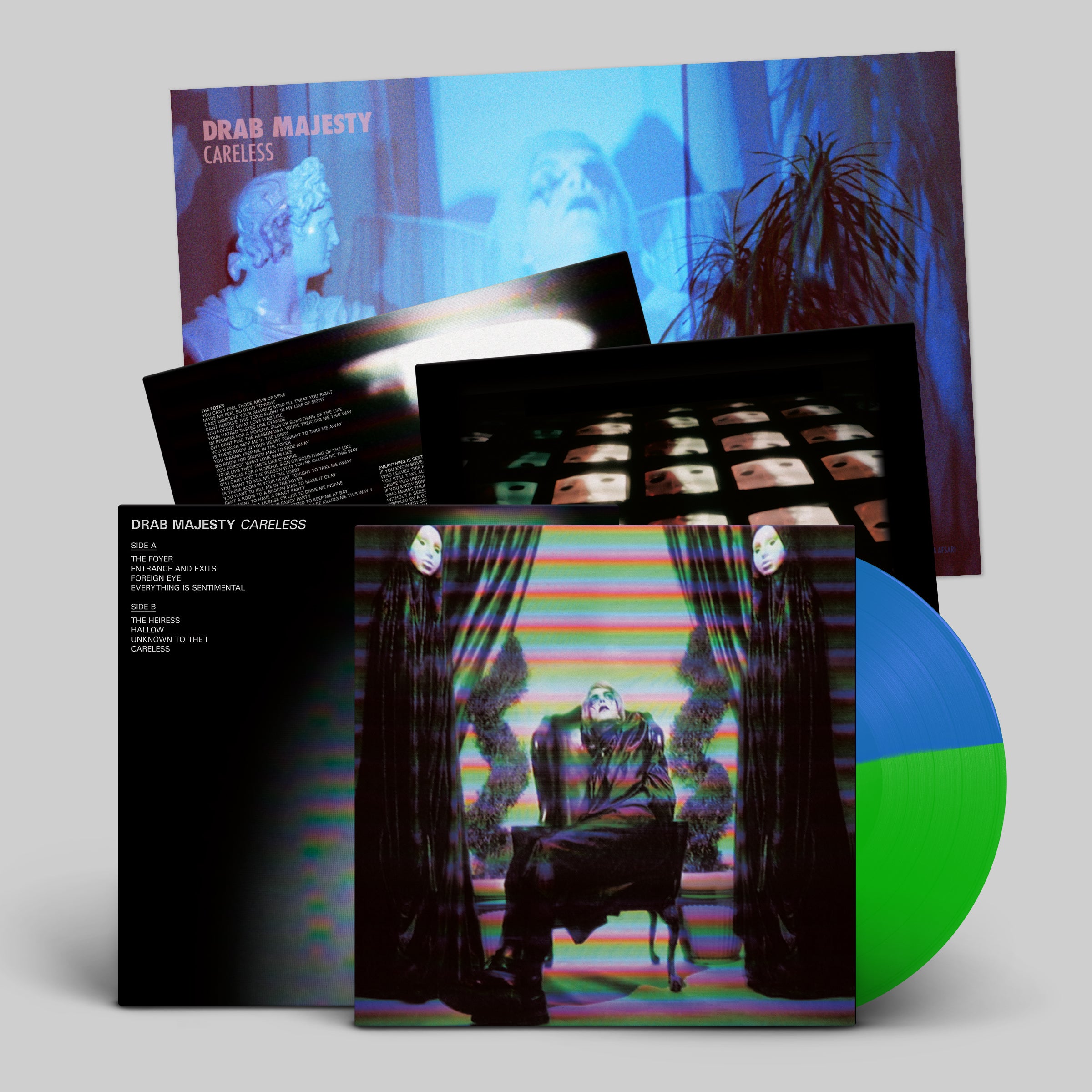 drab-majesty-careless-vinyle-lp-noir-dition-black-vinyl-lp image 6