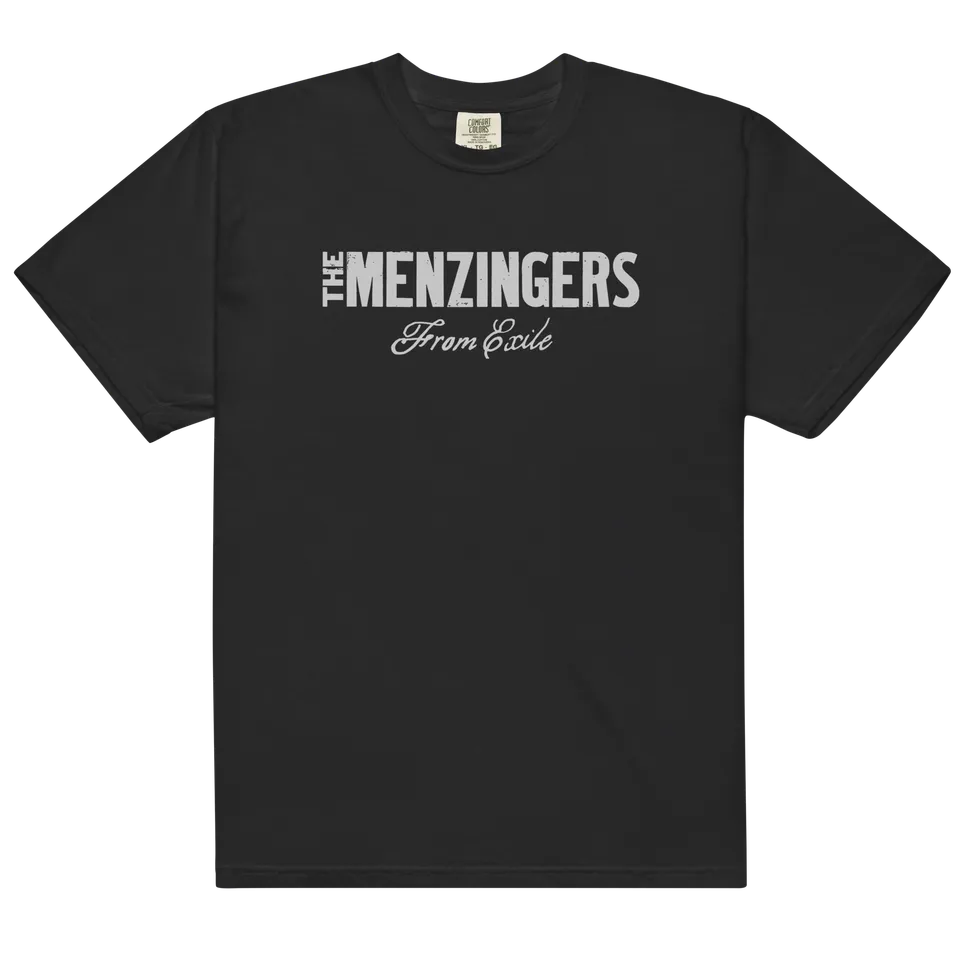 from-exile-t-shirt-noir-coton-manches-courtes image 1