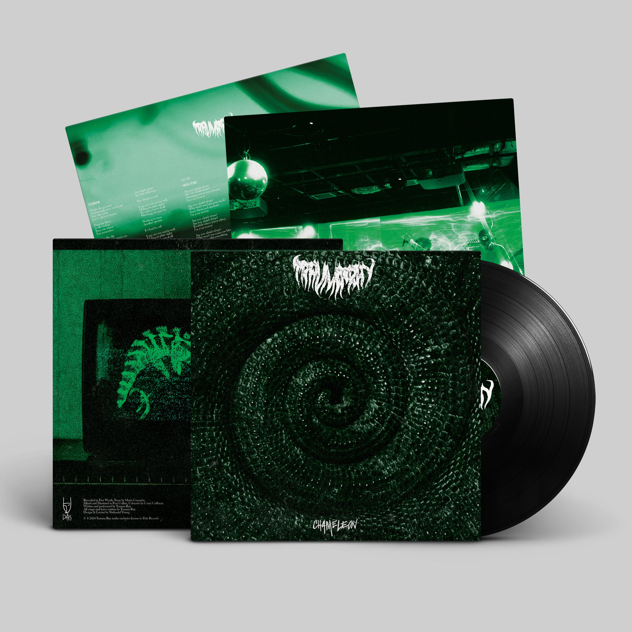 dais-trauma-ray-chameleon-vinyle-vert-splatter-cd image 4