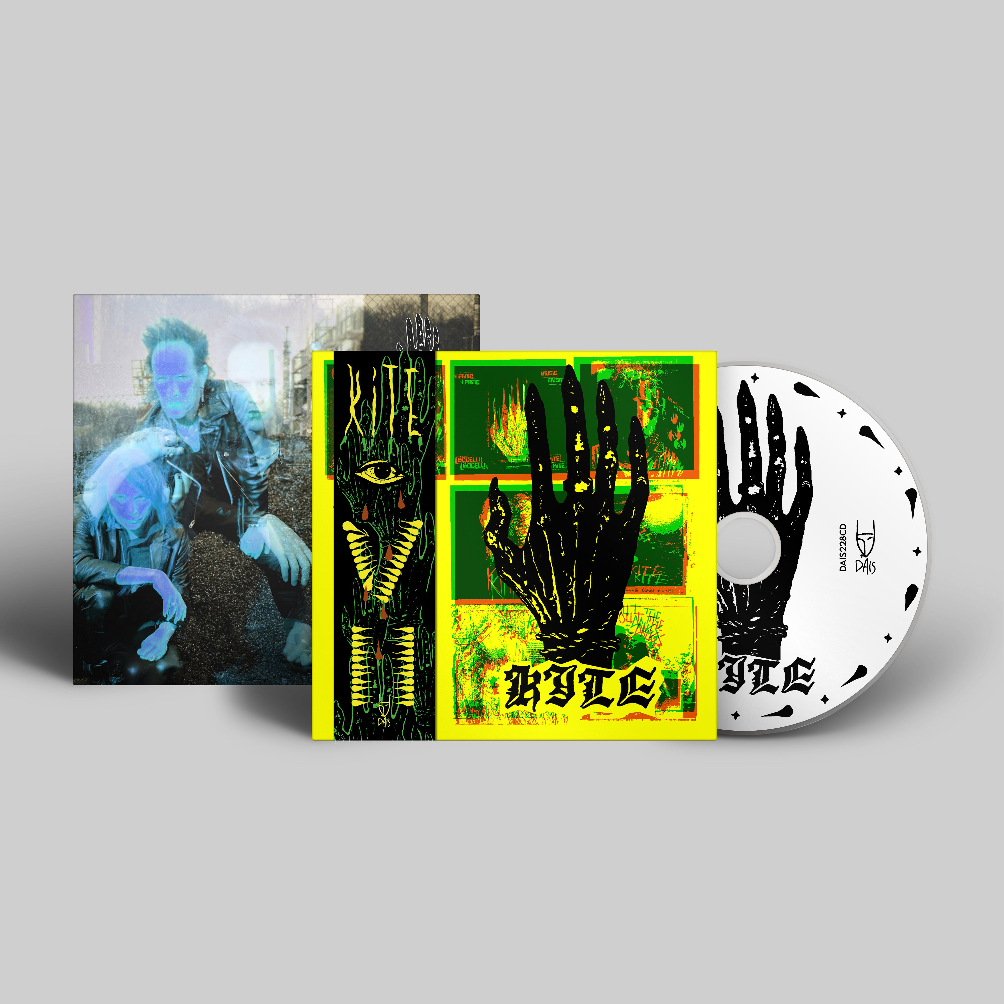 dais-kite-vii-double-vinyle-2xlp-transparent-bleu-splatter image 5
