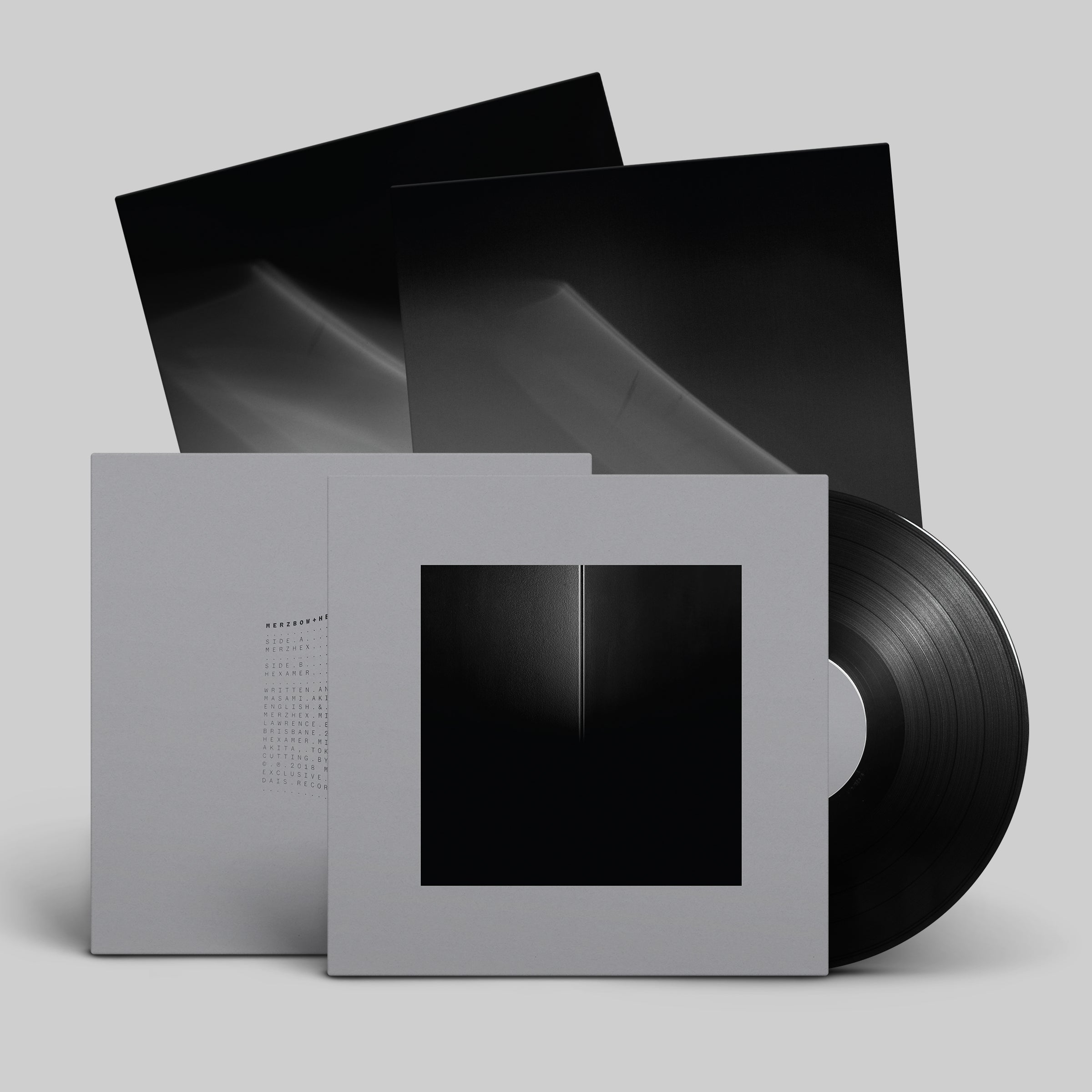 dais-records-hexa-merzbow-achromatic-vinyle-lp-noir image 2