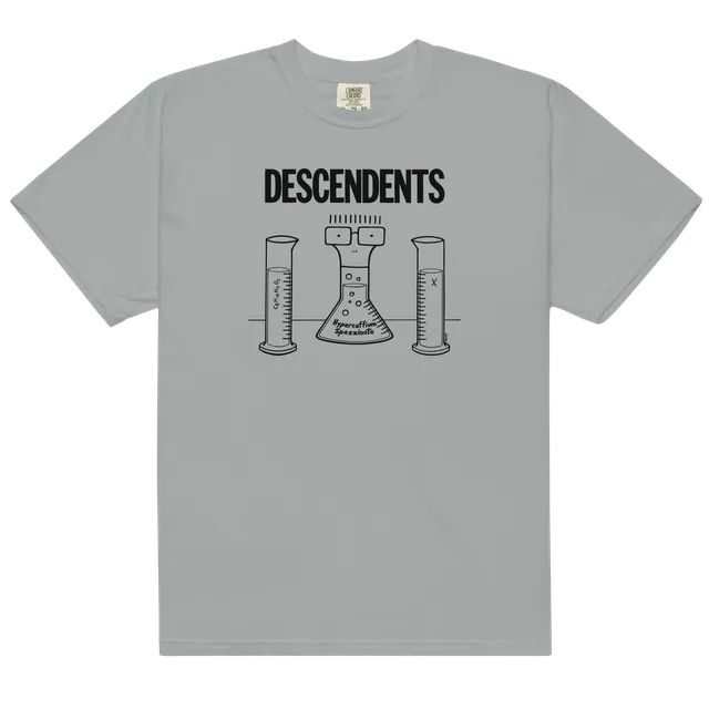 descendents-hypercaffium-spazzinate-t-shirt-gris image 1