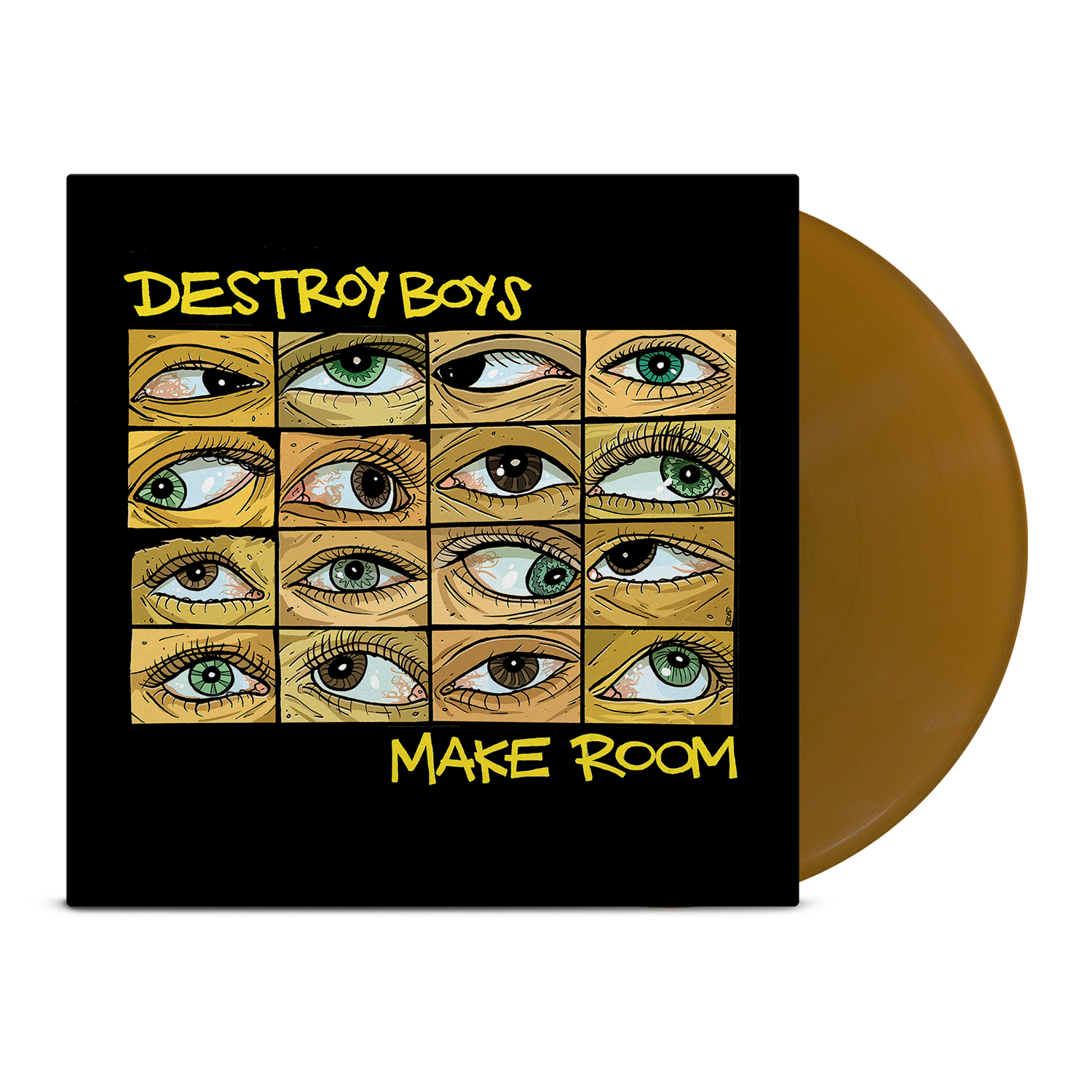 destroy-boys-make-room-vinyle-lp-dor-opaque-m-tal image 1