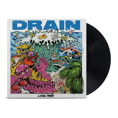 drain-living-proof-vinyle-noir-12-pouces image 1