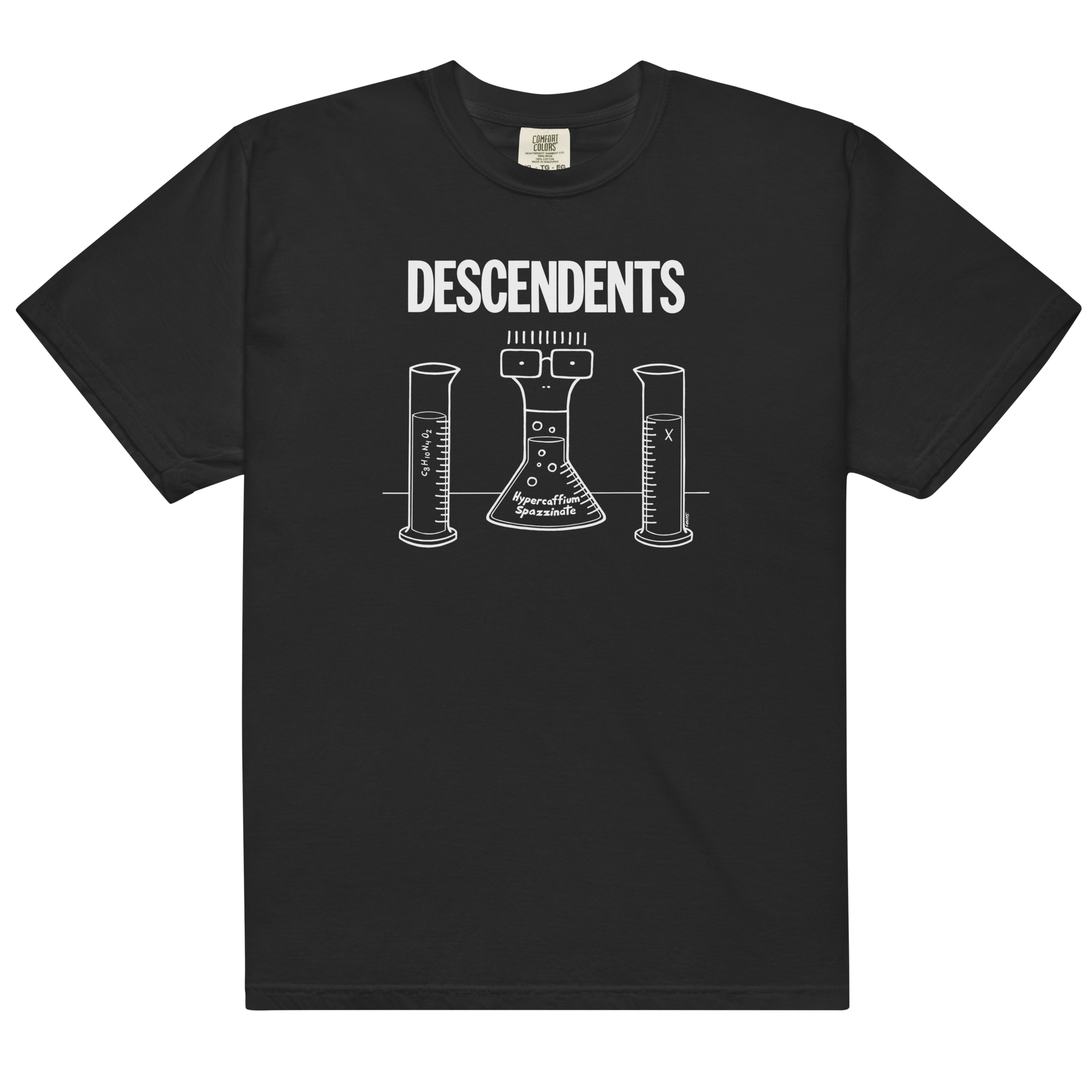 descendents-lot-3-t-shirts-noir-bleu-clair-coton image 4