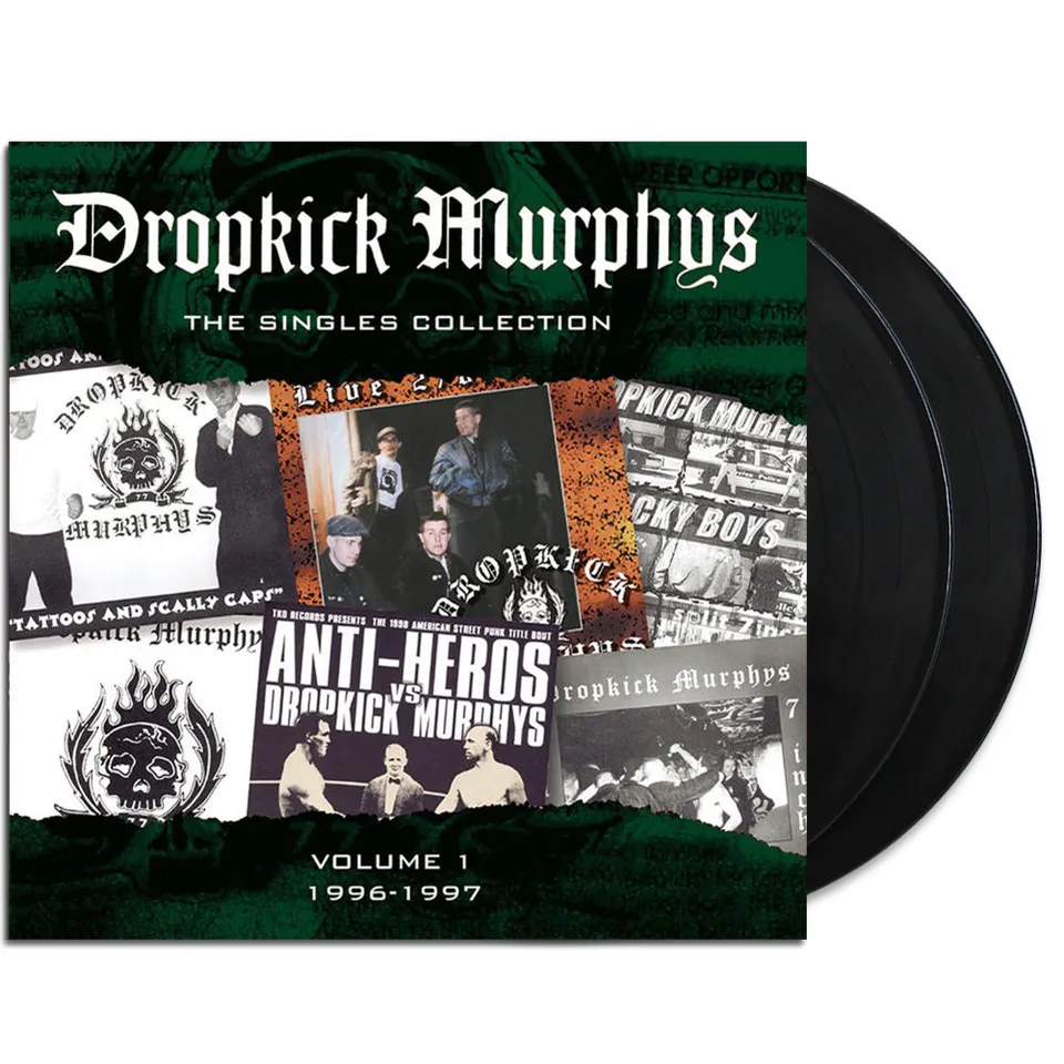 dropkick-murphys-singles-collection-2xlp-vinyle-noir image 1