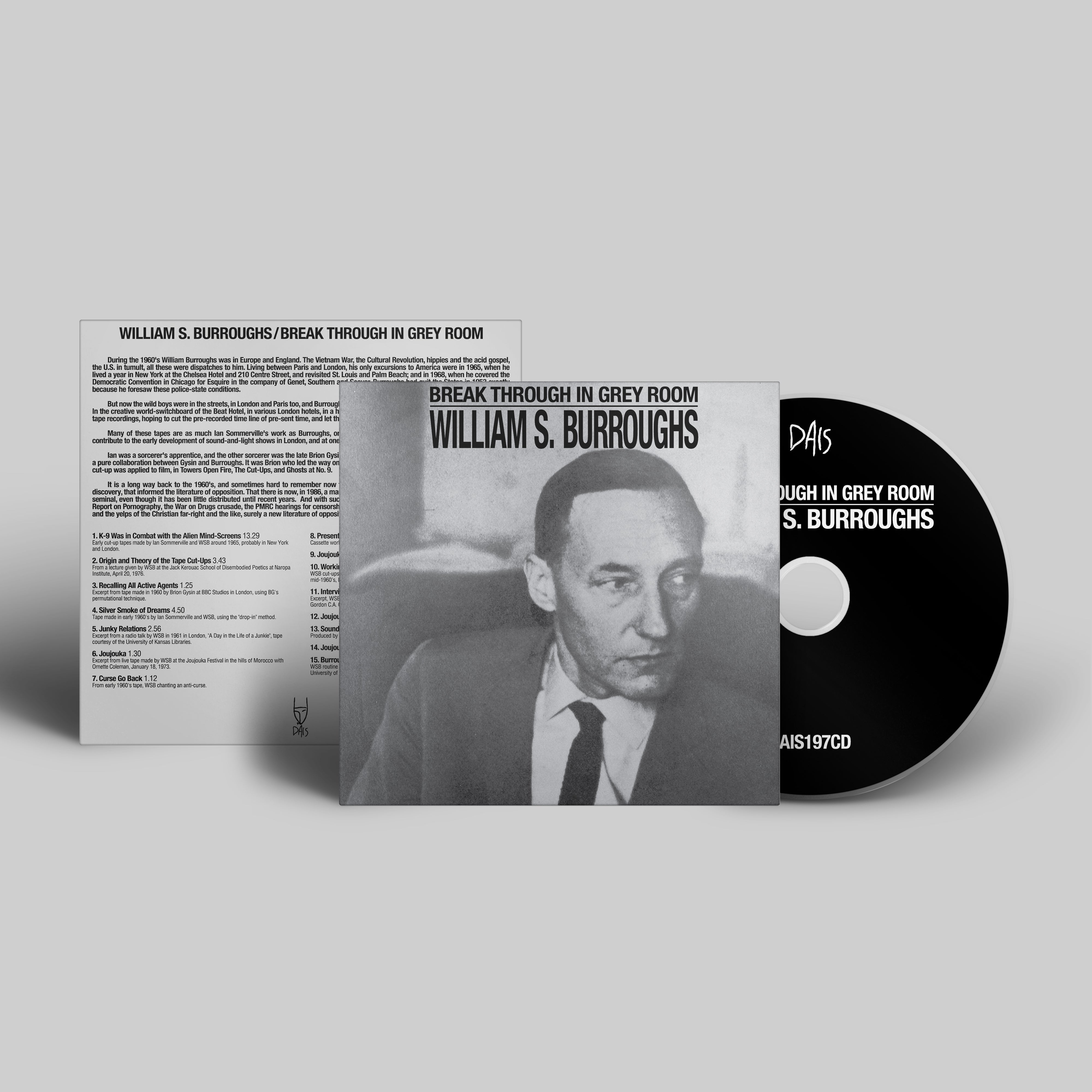 dais-burroughs-break-through-vinyle-lp-noir-spoken-word image 6