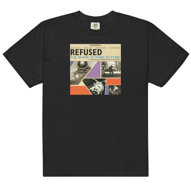 refused-the-shape-of-punk-to-come-t-shirt-noir image 1