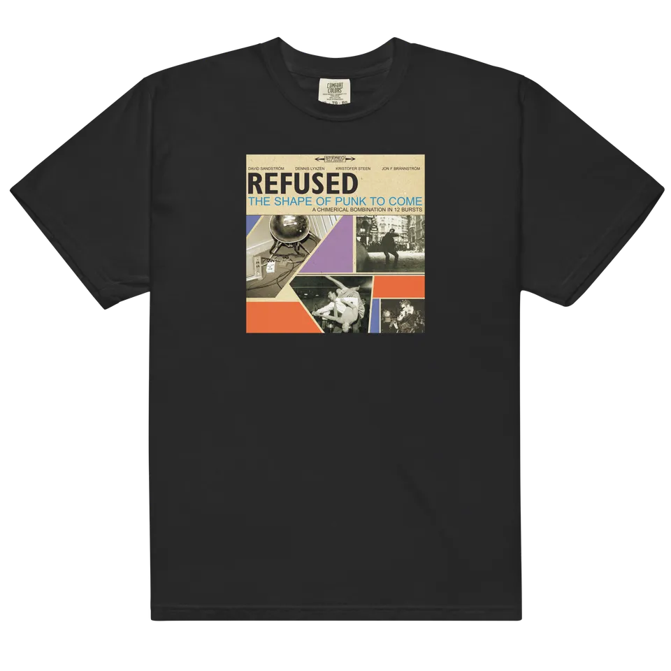 refused-the-shape-of-punk-to-come-t-shirt-noir image 1