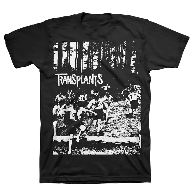 transplants-running-kids-t-shirt-noir-100-coton image 1