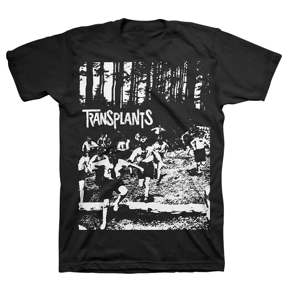 transplants-running-kids-t-shirt-noir-100-coton image 1