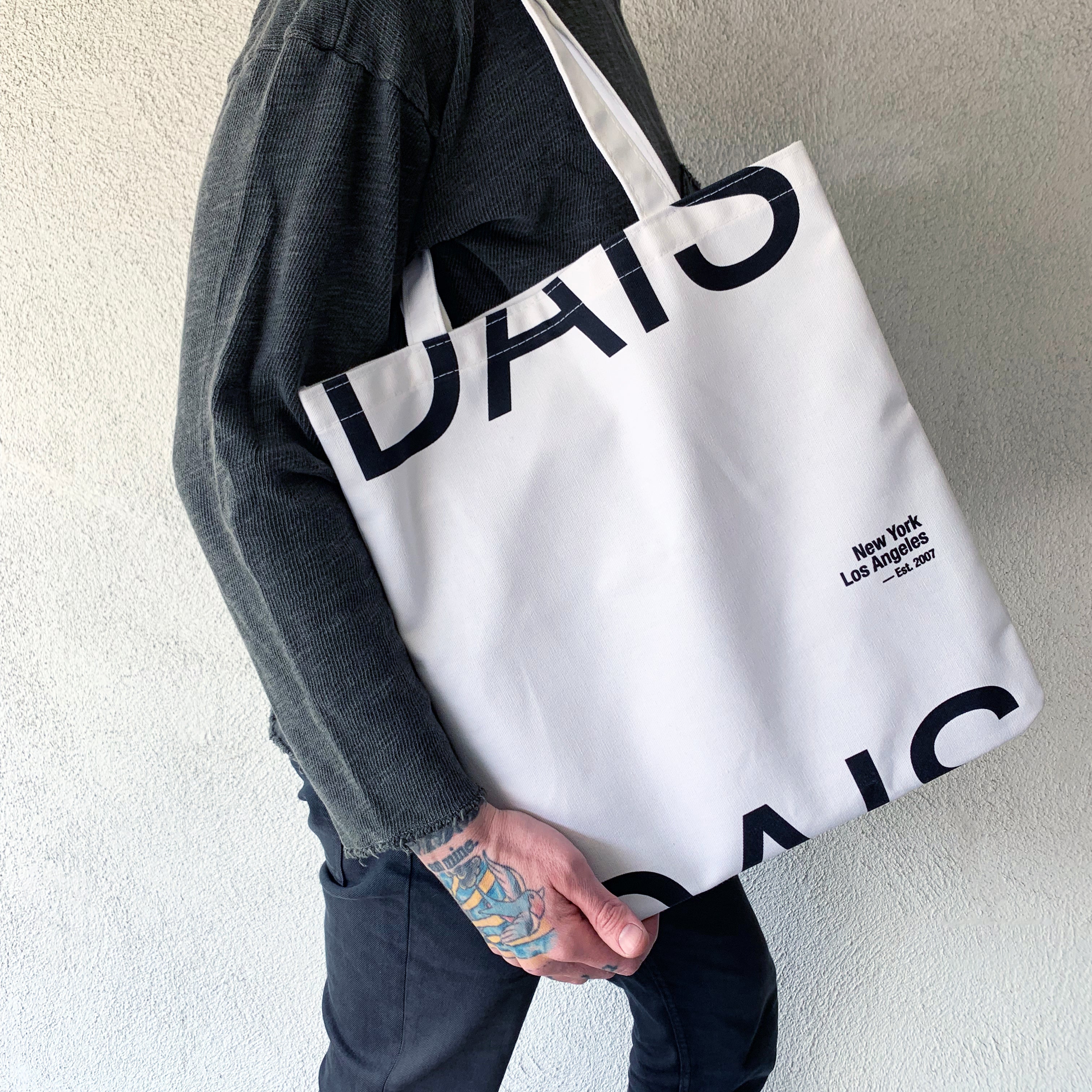 dais-est-2007-tote-bag-noir-coton image 2