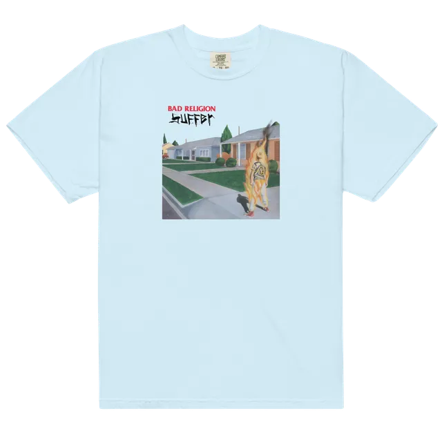 bad-religion-suffer-t-shirt-bleu-clair-100-coton image 1