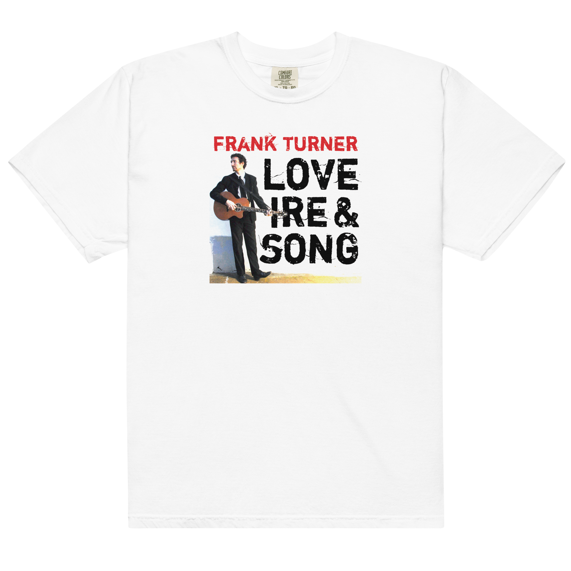 love-ire-song-t-shirt-blanc-coton-merch-punk-rock image 1