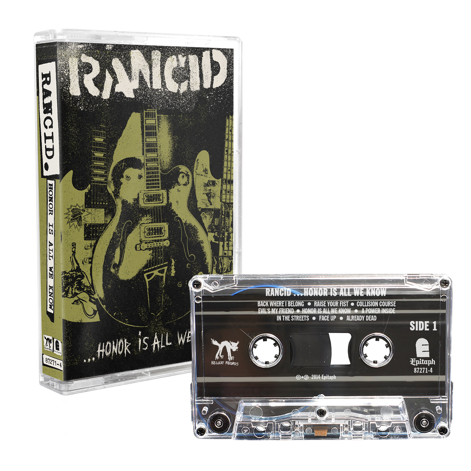 epitaph-rancid-honor-is-all-we-know-cassette-audio image 1