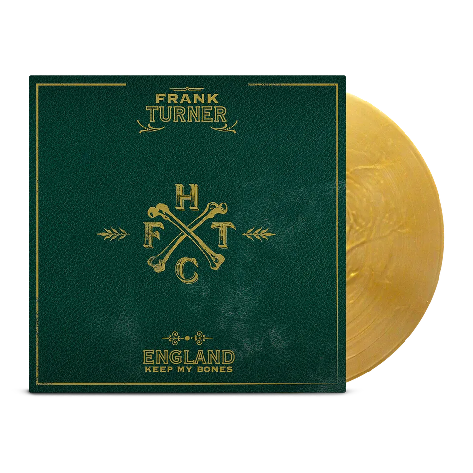frank-turner-england-keep-my-bones-vinyle-lp-gold-nugget image 1