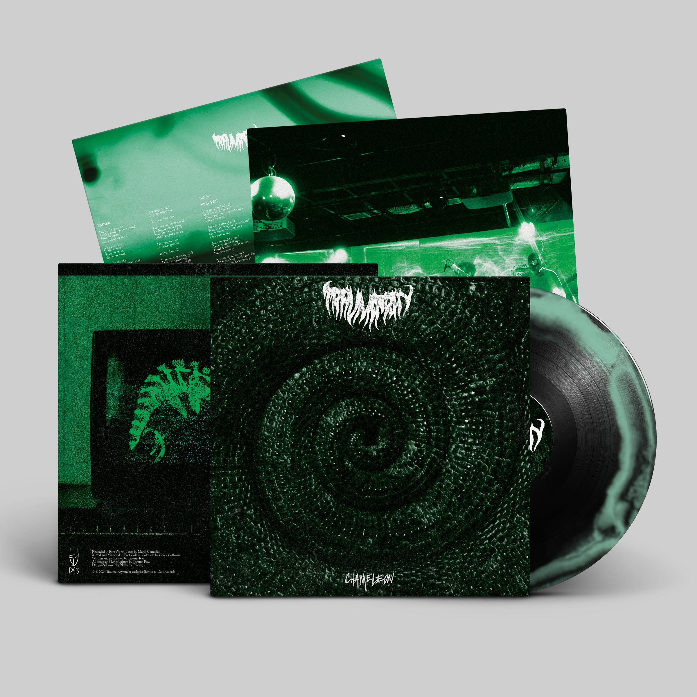 dais-trauma-ray-chameleon-vinyle-vert-splatter-cd image 7