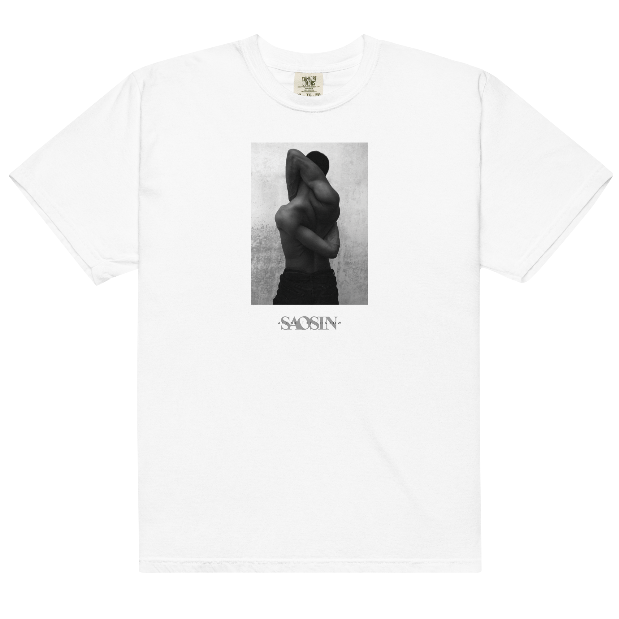 along-the-shadow-t-shirt-tee-shirt-blanc-coton image 1