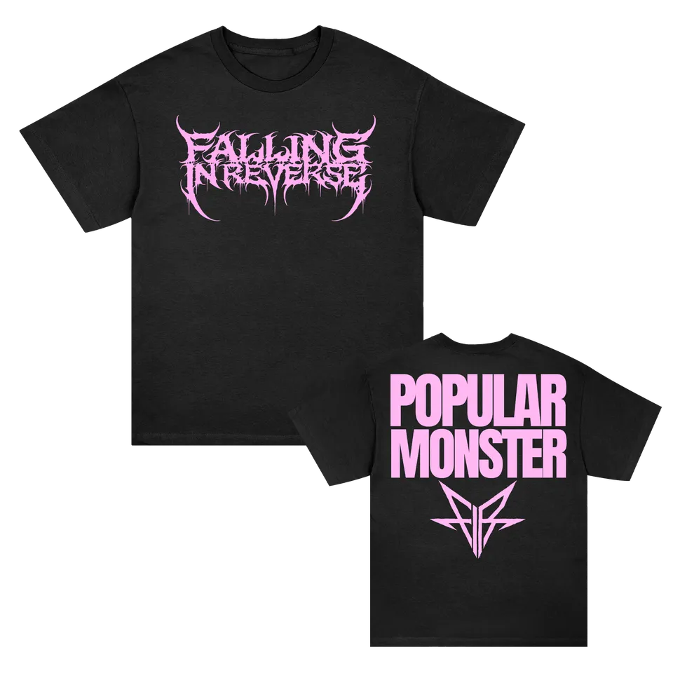 falling-in-reverse-popular-monster-t-shirt-noir image 1