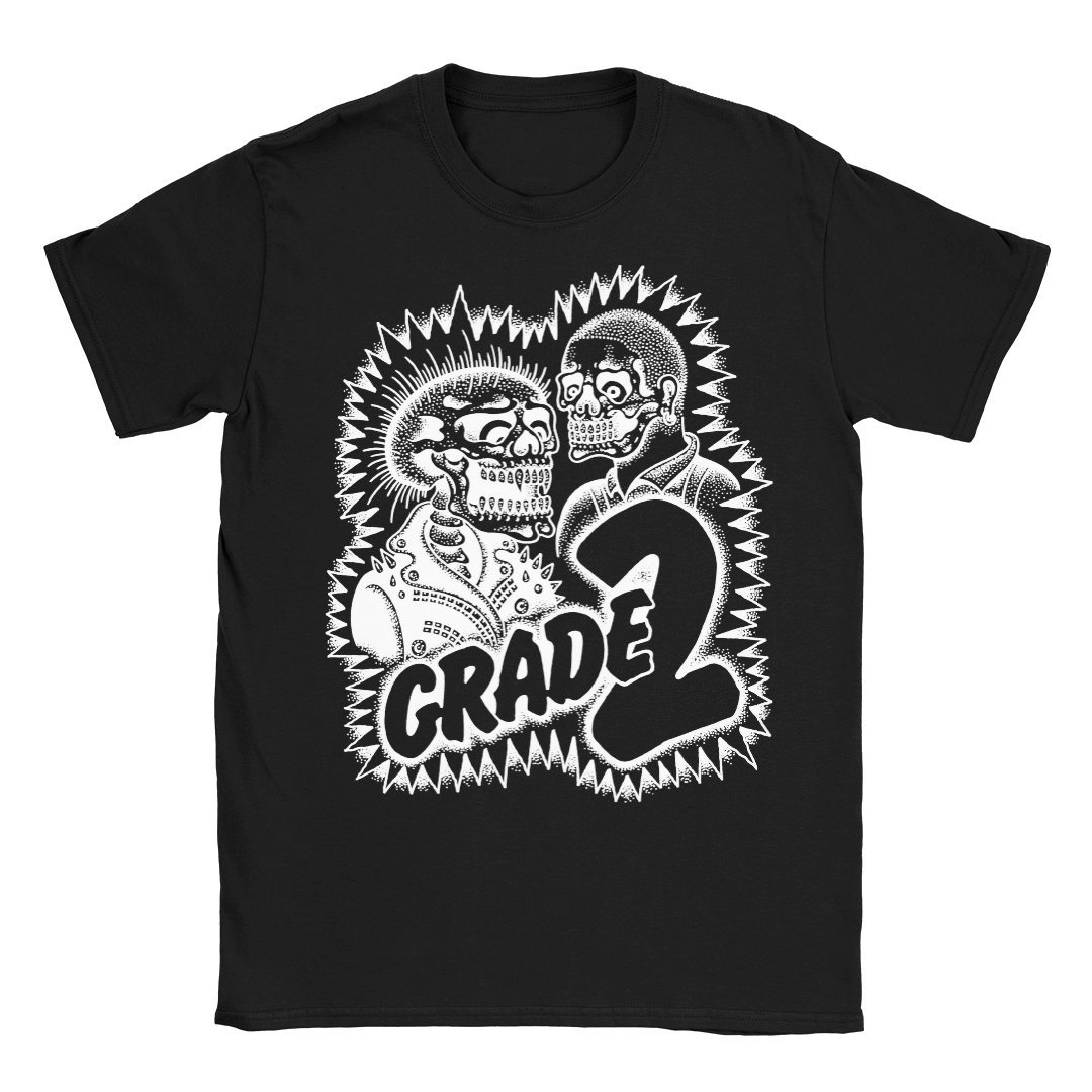 grade-2-skeletons-t-shirt-noir-coton image 1