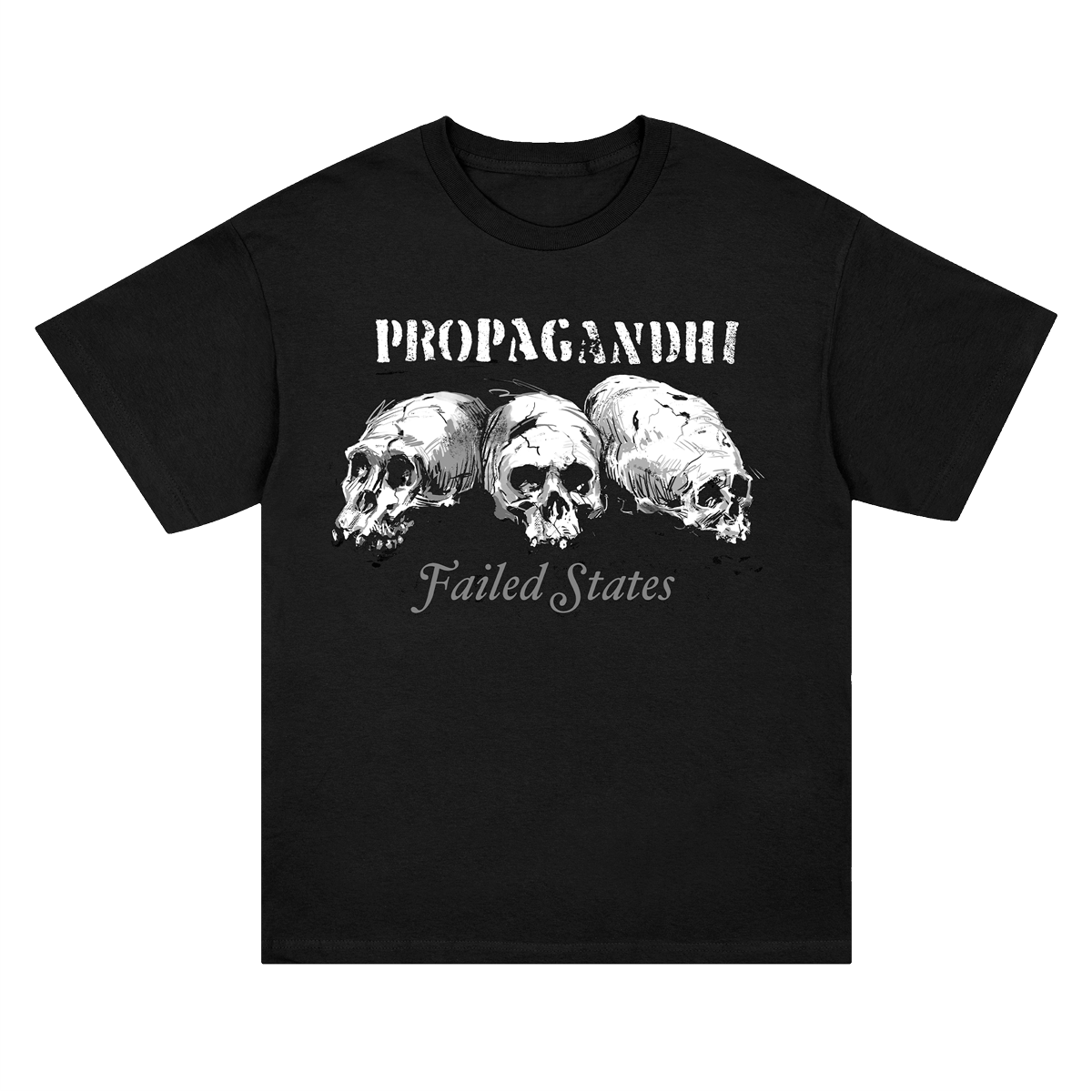 propagandhi-failed-states-t-shirt-noir-coton image 1