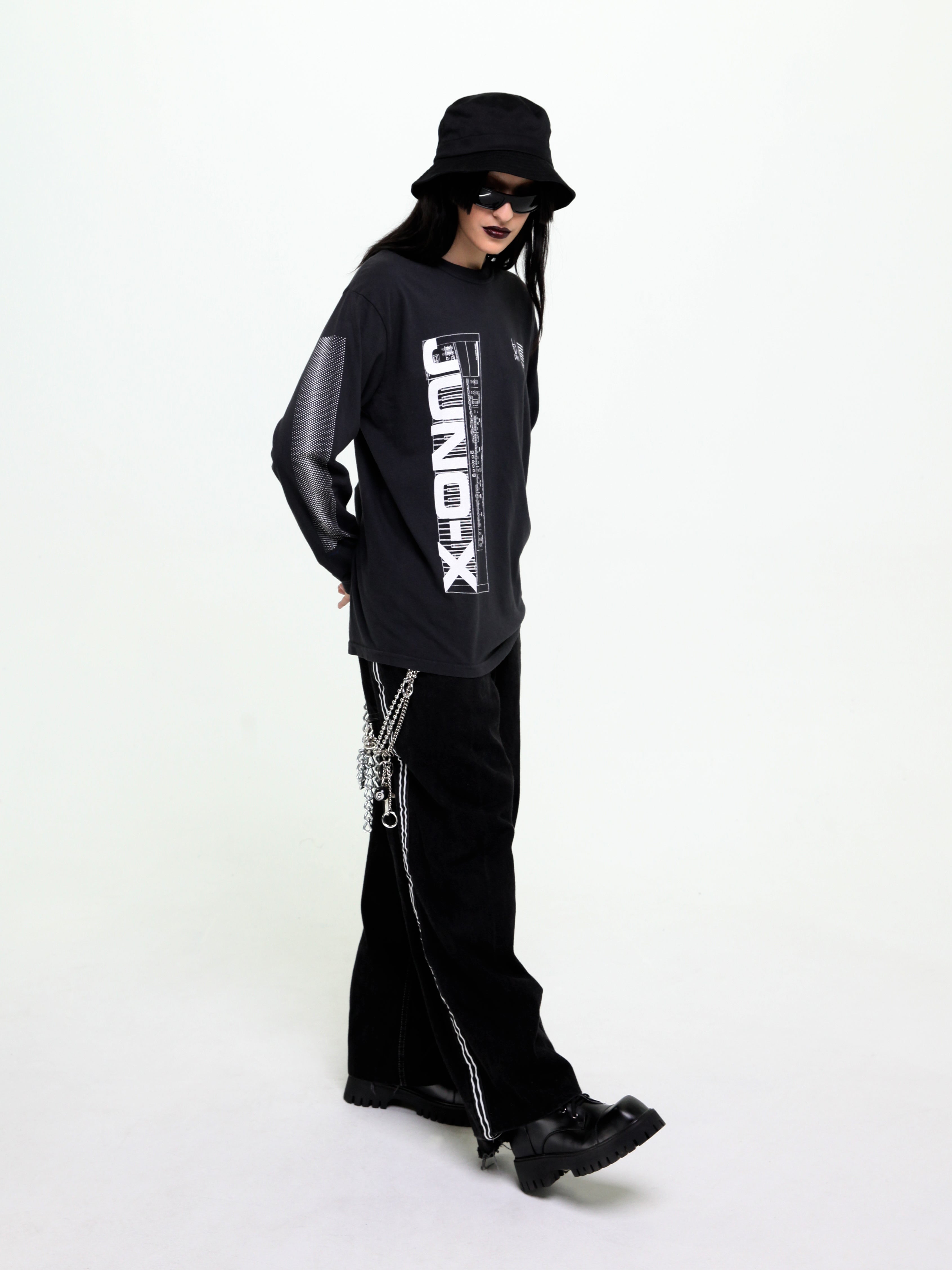 dais-x-roland-juno-x-longsleeve-noir-taille-l image 3