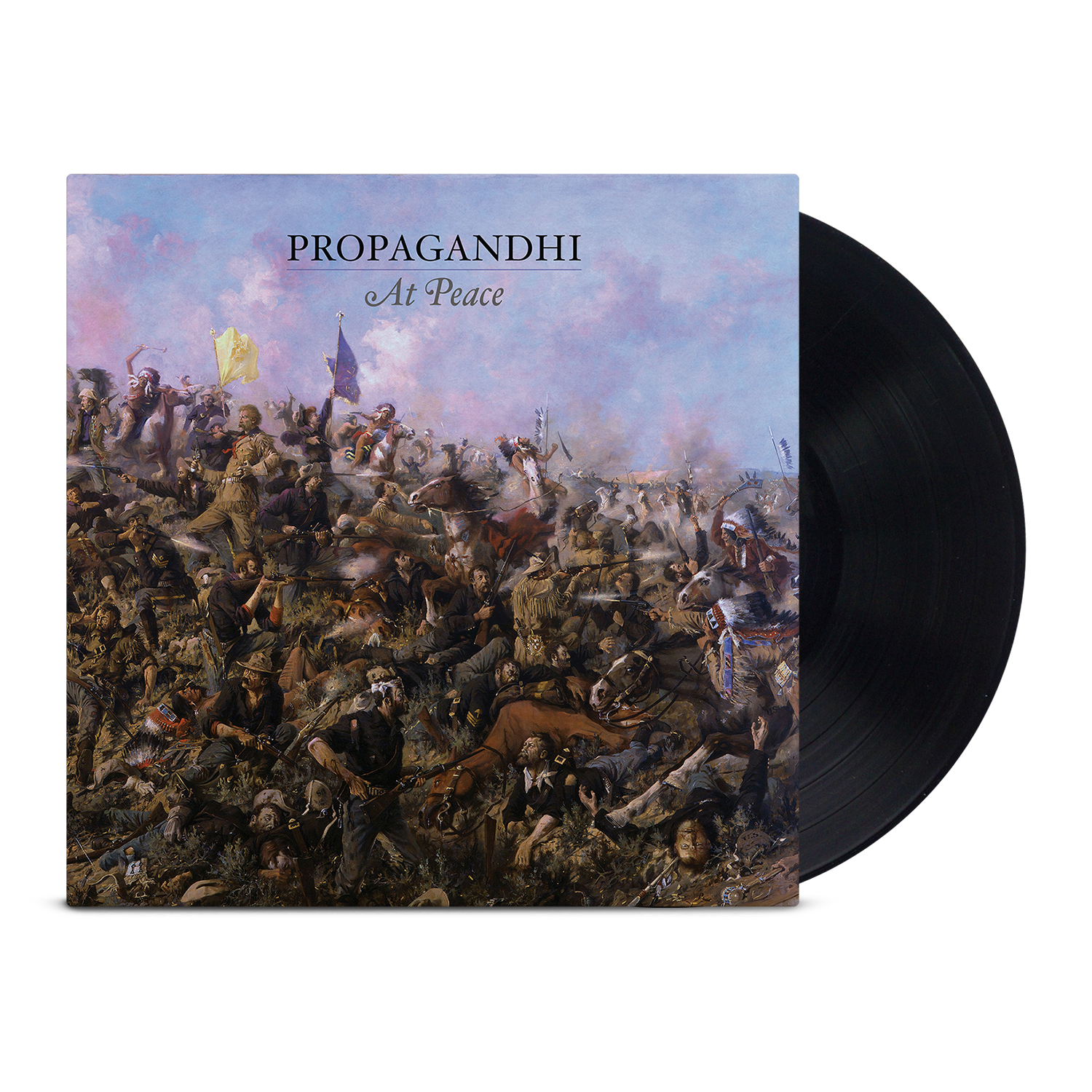 propagandhi-at-peace-lp-vinyle-noir image 1