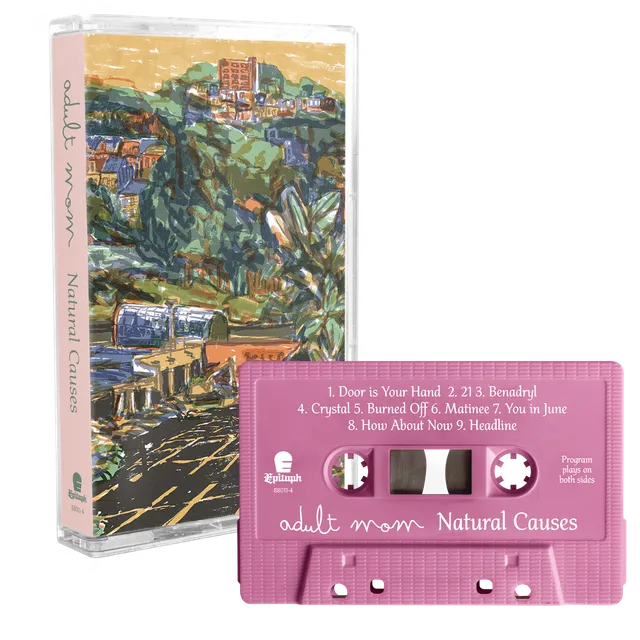 adult-mom-natural-causes-cassette-k7-rose image 1