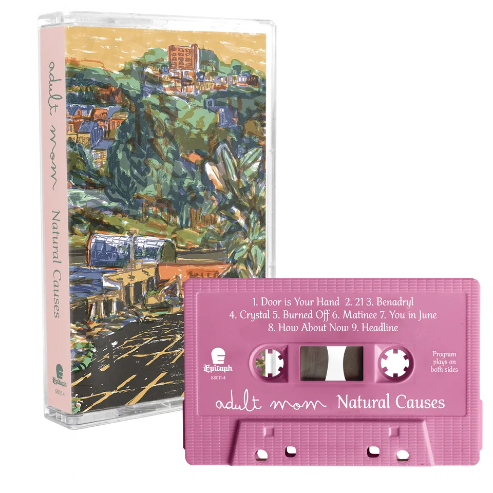 adult-mom-natural-causes-cassette-k7-rose image 1