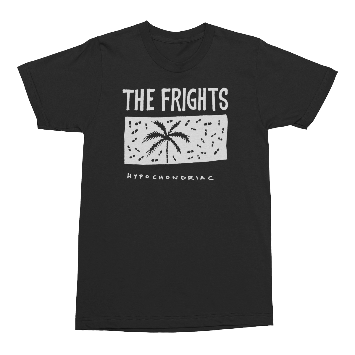 the-frights-palm-trees-t-shirt-noir-100-coton image 1