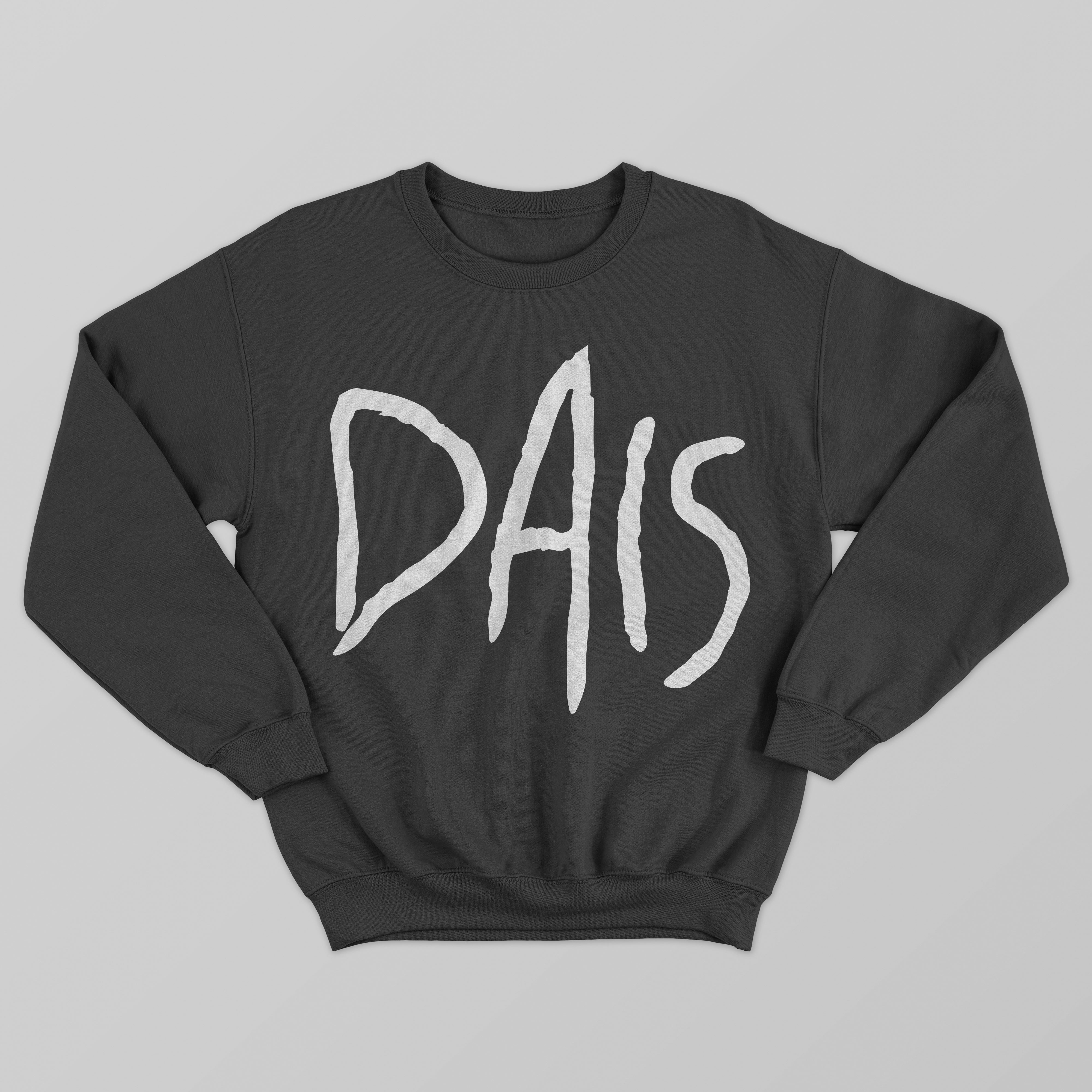 dais-records-crewneck-sweat-col-rond-noir-taille-m-coton image 2