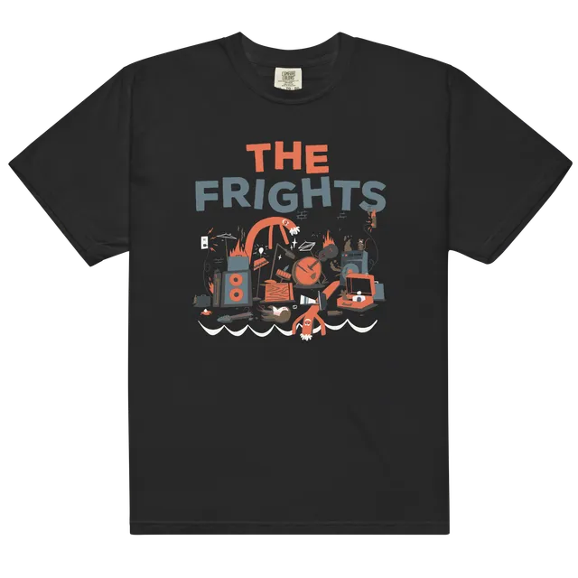 the-frights-stage-t-shirt-noir-coton image 1