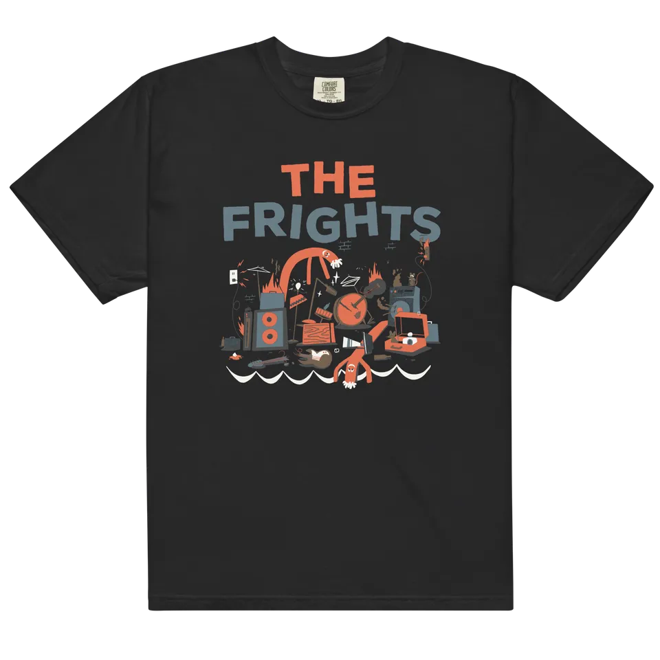 the-frights-stage-t-shirt-noir-coton image 1