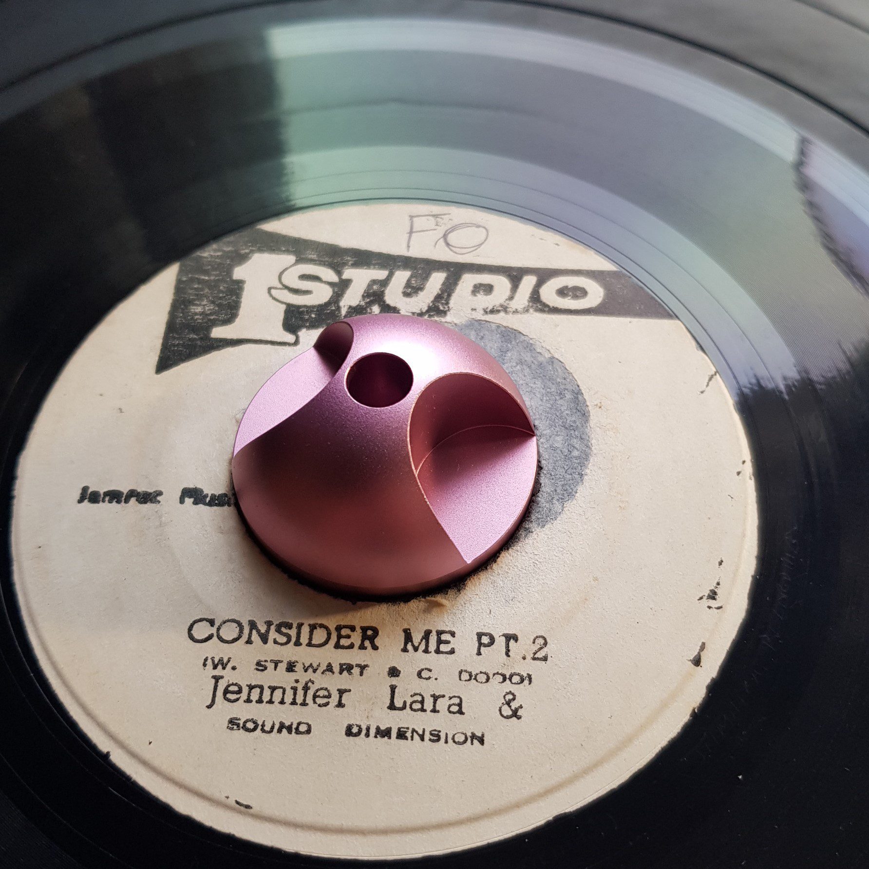 cleangroove-centreurs-45trs-aluminium-rose-singles-45t image 2