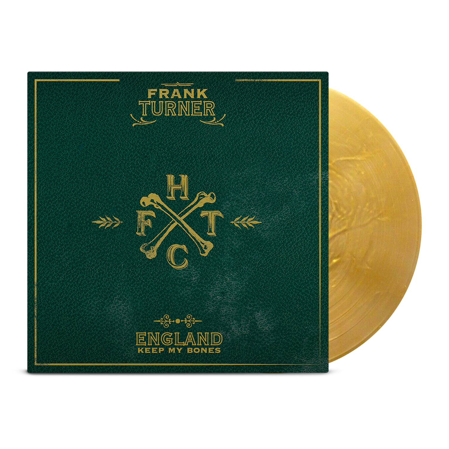 frank-turner-england-keep-my-bones-vinyle-lp-gold-nugget image 1