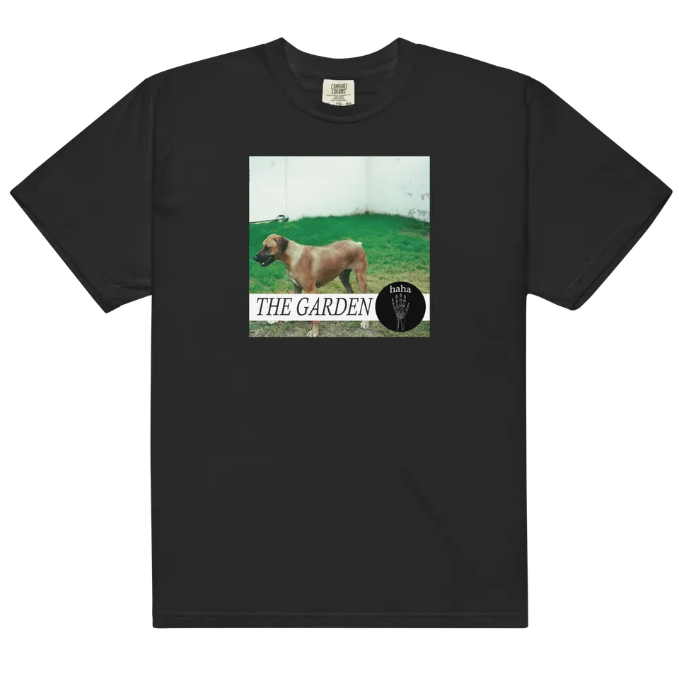 haha-t-shirt-t-shirt-noir-coton-manches-courtes image 1