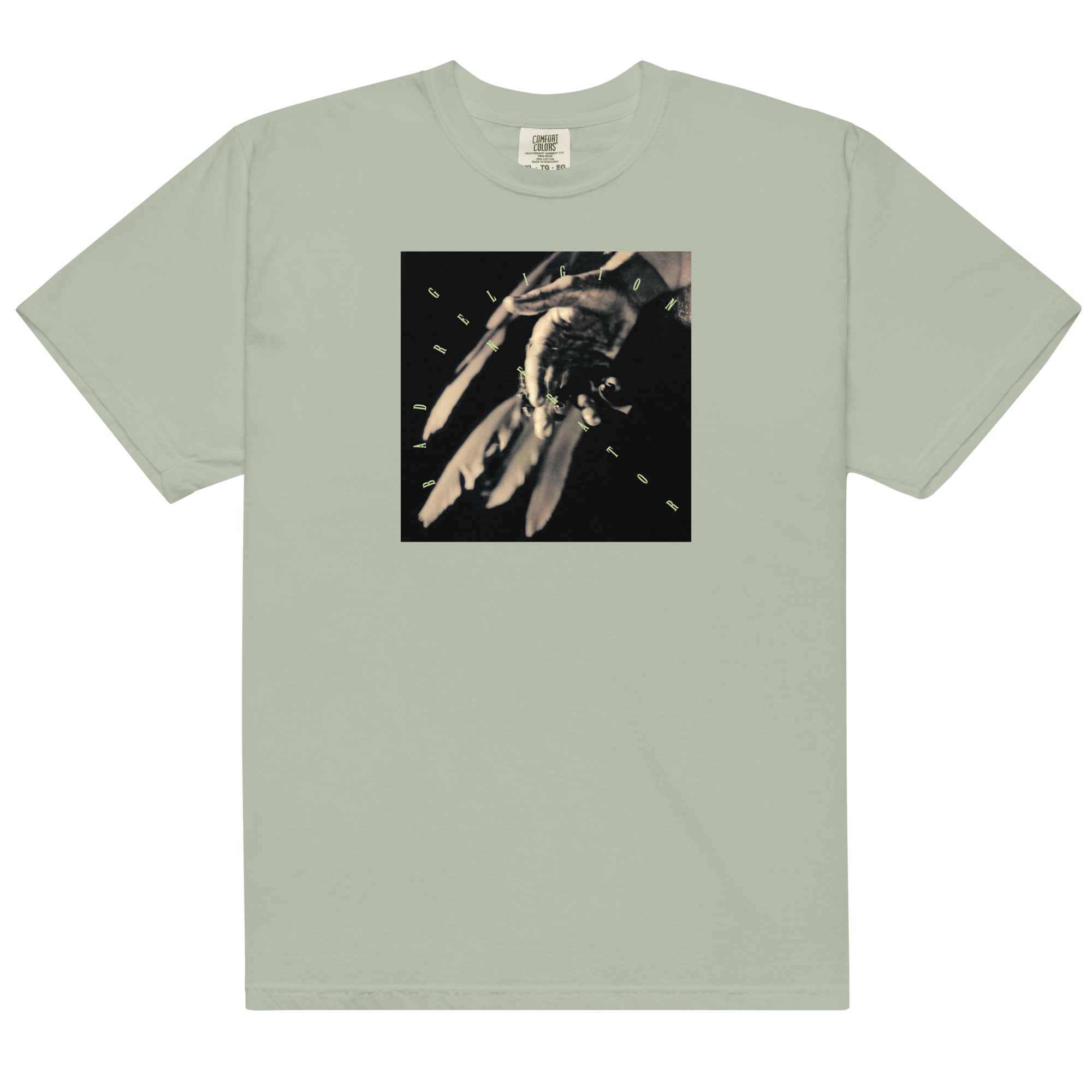 bad-religion-generator-t-shirt-vert-coton-bay-green image 1