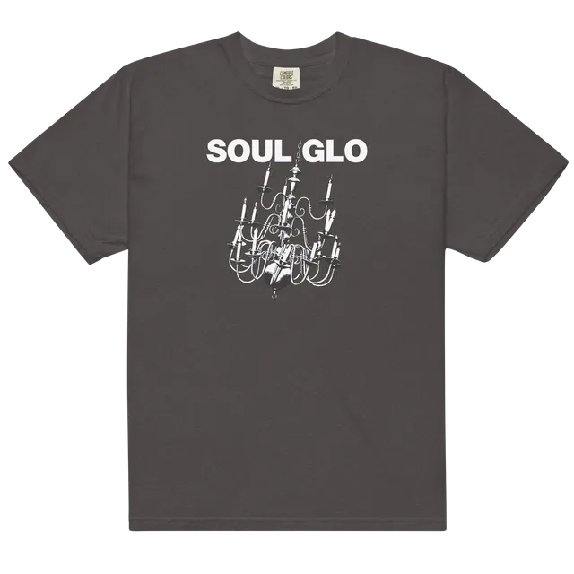 soul-glo-chandelier-t-shirt-gris-fonc-coton image 1
