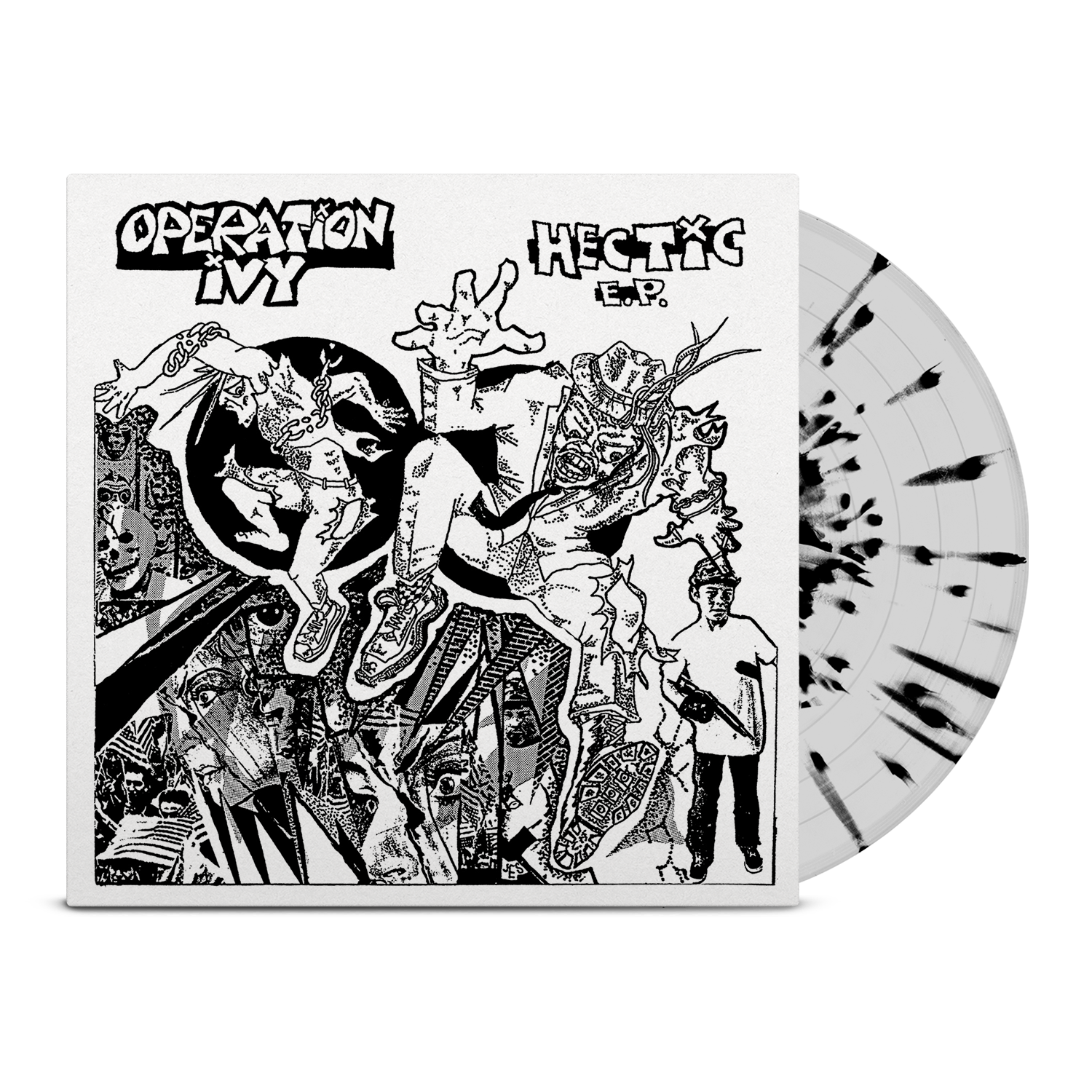 epitaph-operation-ivy-hectic-vinyle-12-splatter-limit image 1