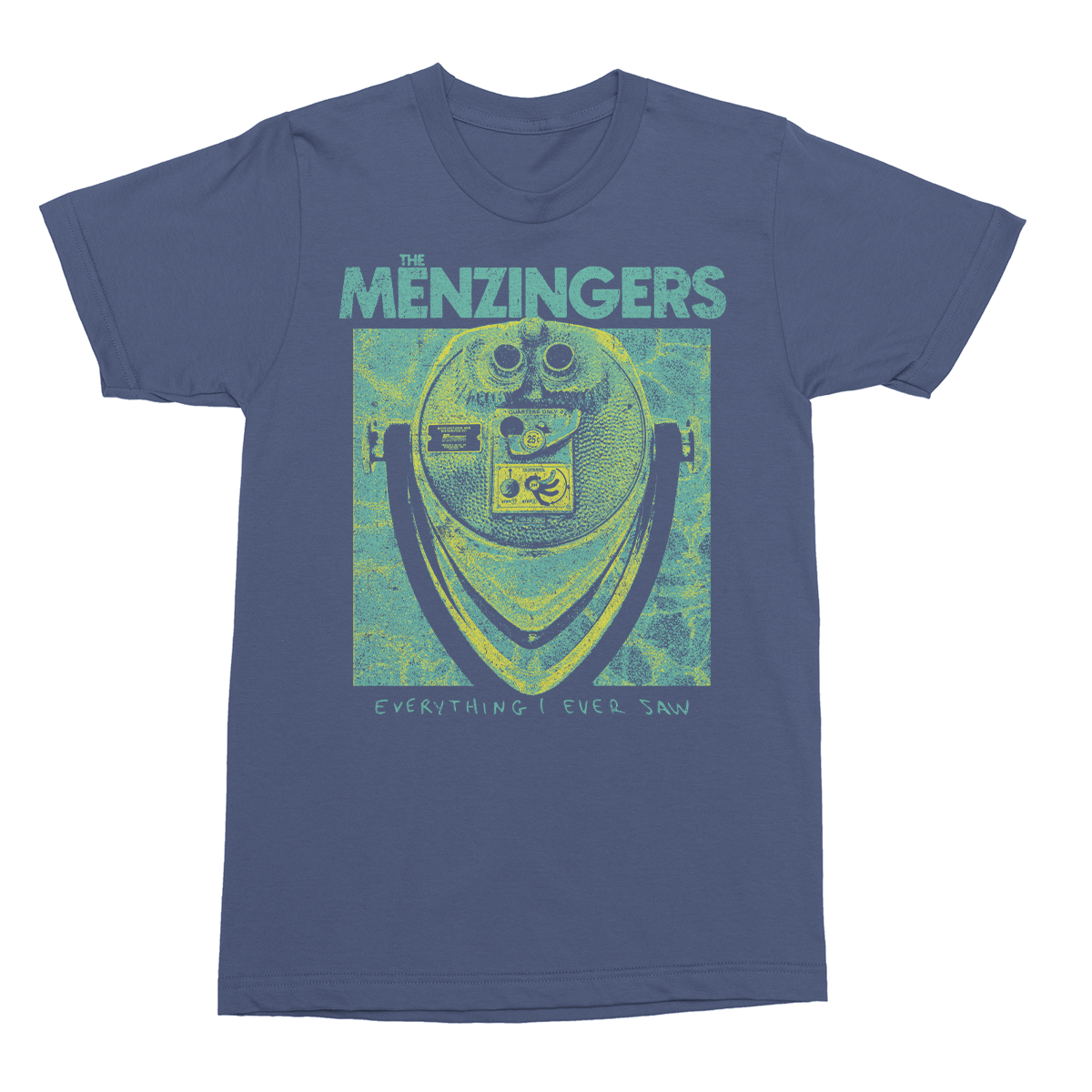the-menzingers-viewfinder-t-shirt-bleu-coton image 1