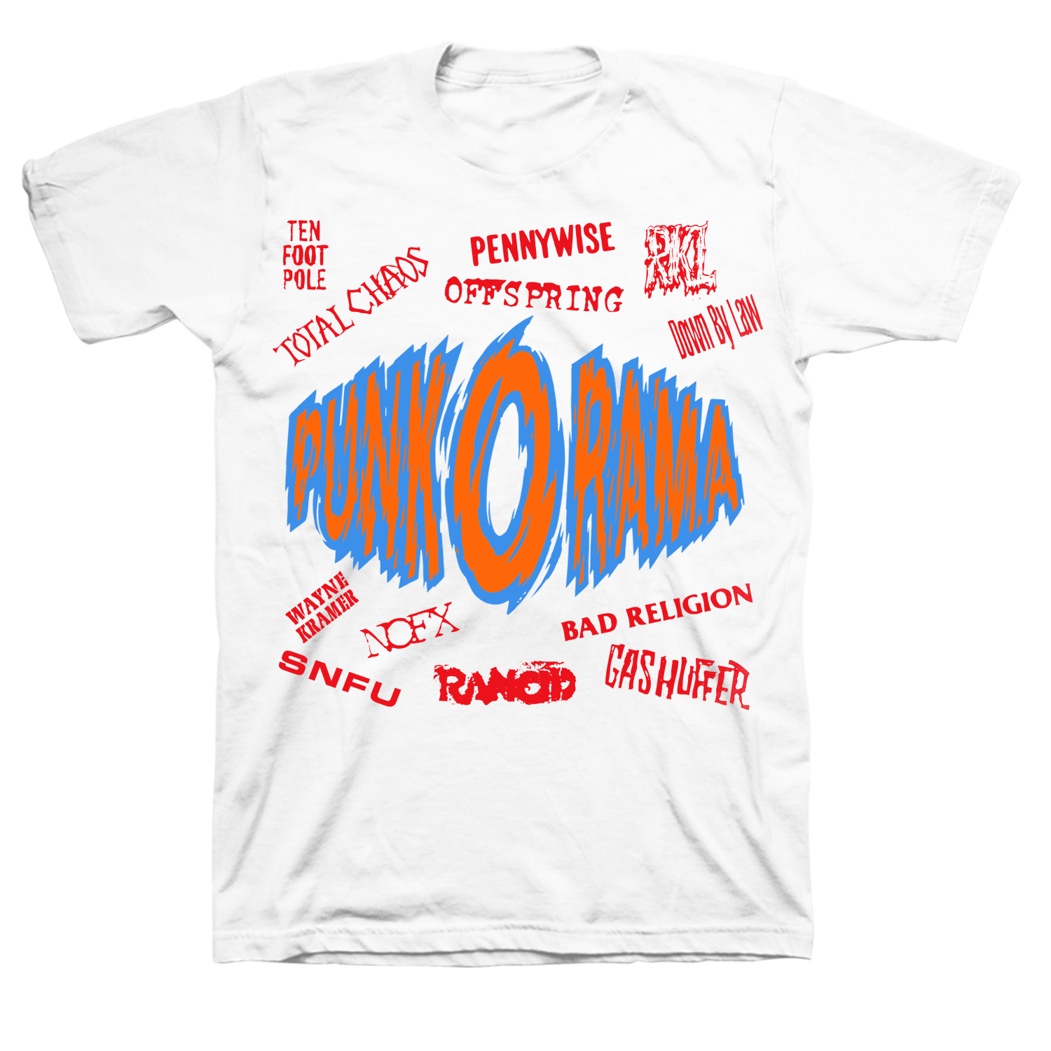 epitaph-records-punk-o-rama-por-logo-t-shirt-blanc-coton image 1