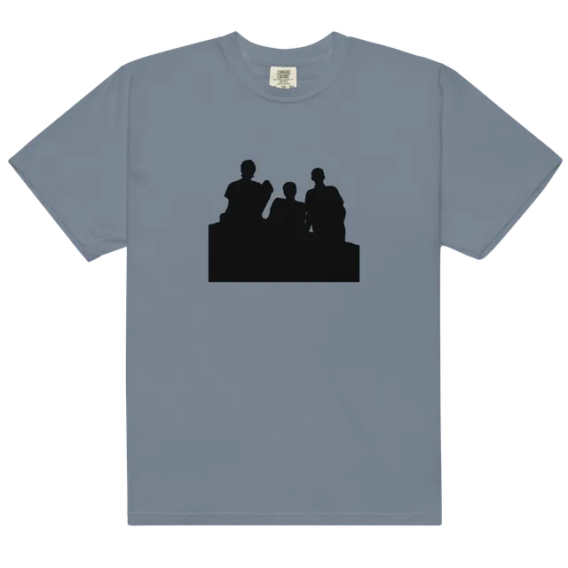 epitaph-records-40-oz-to-fresno-t-shirt-bleu-coton image 1