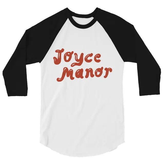 joyce-manor-milkshake-logo-raglan-t-shirt-blanc-noir-coton image 1