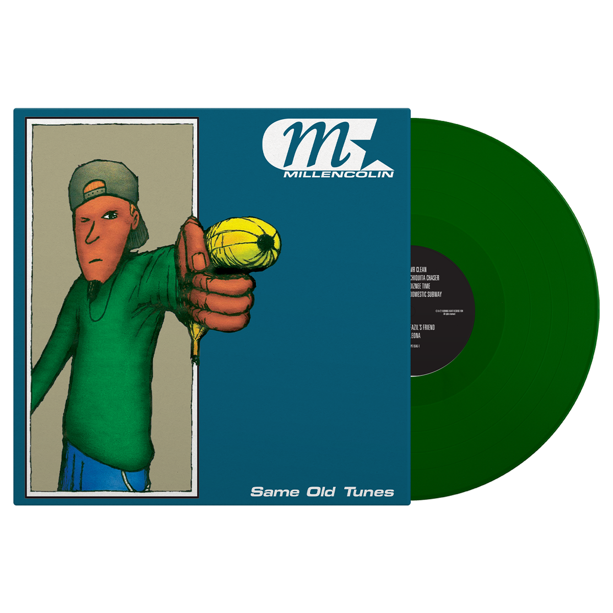 millencolin-same-old-tunes-lp-vinyle-vert-12-titres image 1