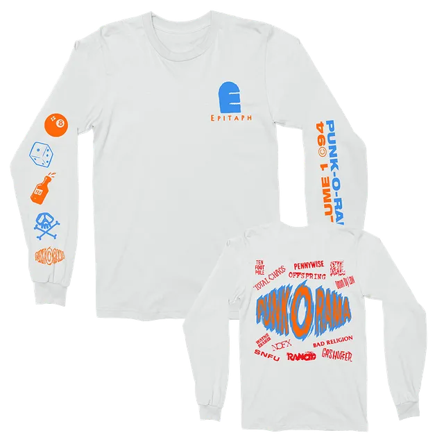 epitaph-punk-o-rama-logo-manche-longue-blanc image 1