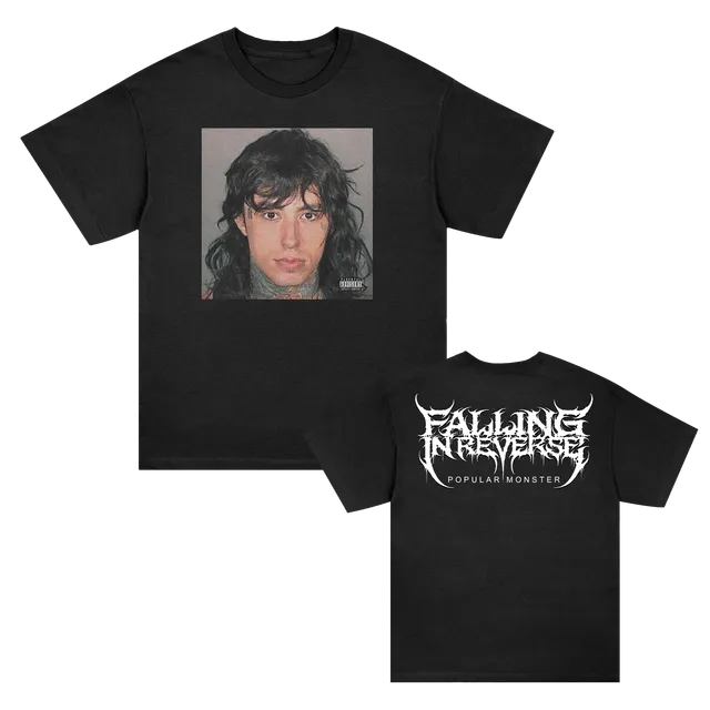 falling-in-reverse-popular-monster-t-shirt-noir-coton image 1
