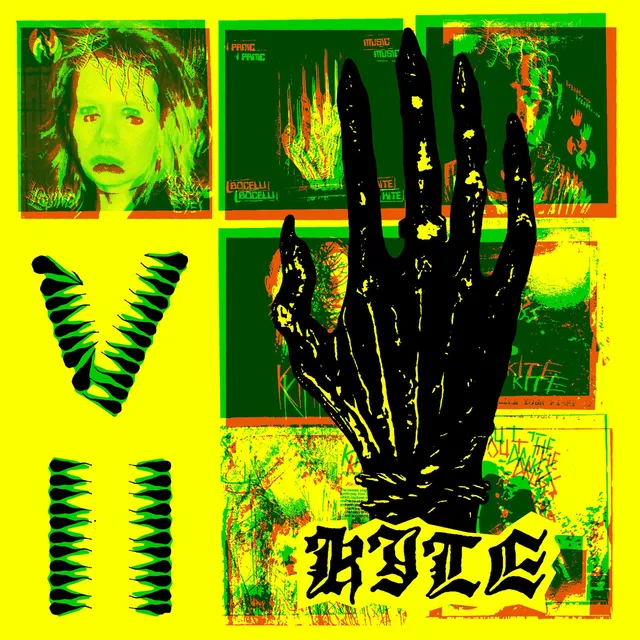 dais-kite-vii-double-vinyle-2xlp-transparent-bleu-splatter image 1