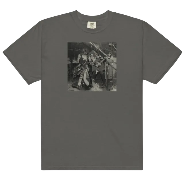 l7-t-shirt-gris-fonc-coton-pochette-album image 1