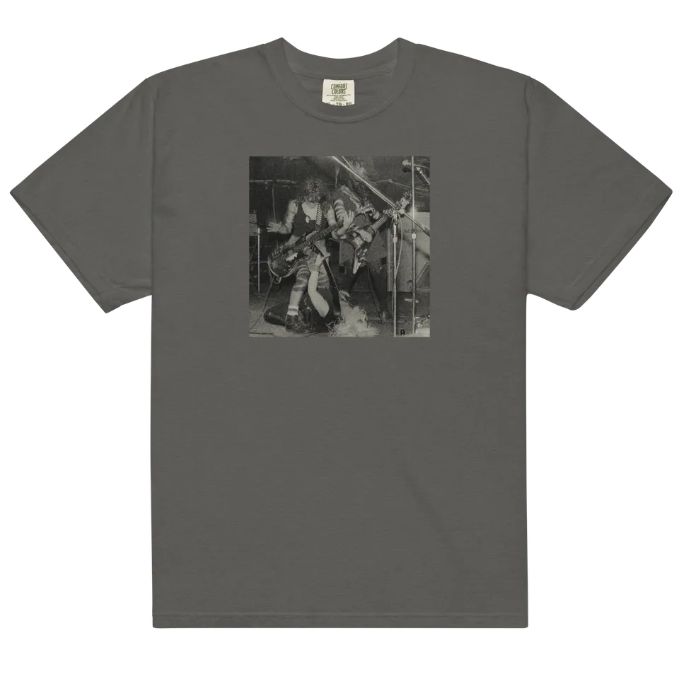 l7-t-shirt-gris-fonc-coton-pochette-album image 1