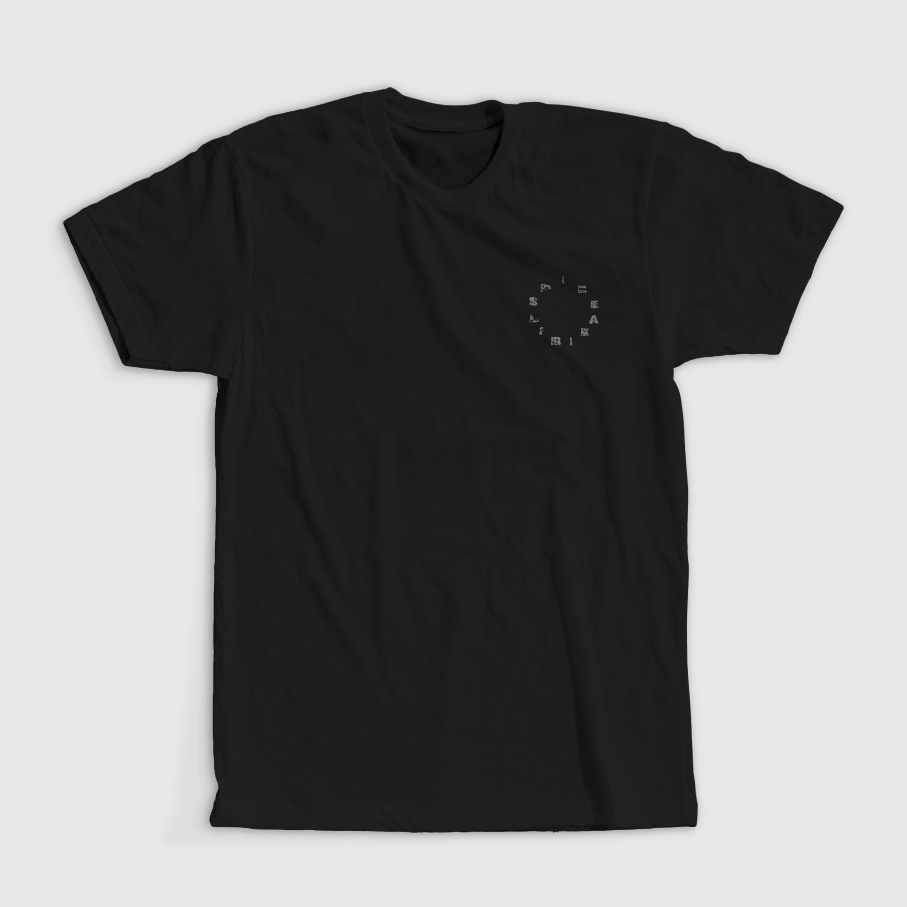 dais-space-afrika-honest-labour-t-shirt-noir-deux-faces image 2